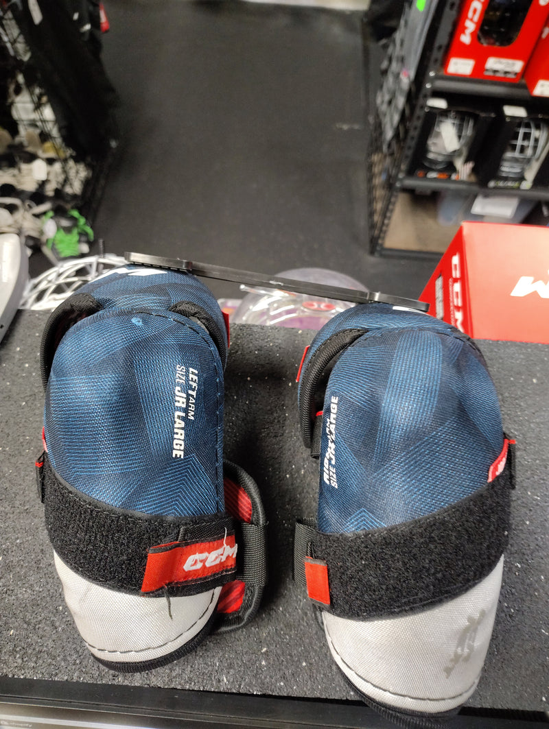 Load image into Gallery viewer, Used CCM Next Hockey Elbow Pads JR Large
