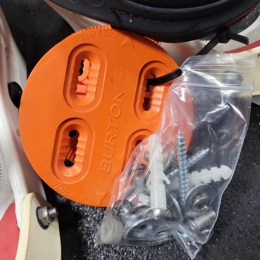 Used Custom Burton Snowboard Bindings