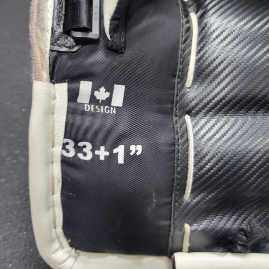 Used Brian's Optik 9.0 Sr. 33" Goalie Leg Pads