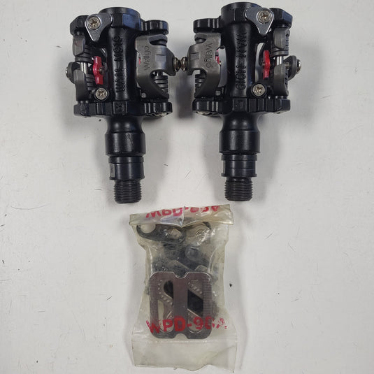 Like New Wellgo WAM-M919 Clipless Bicycle Pedals