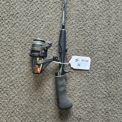 Used Graflex XL Fishing Pole W/Zebco 304 Reel