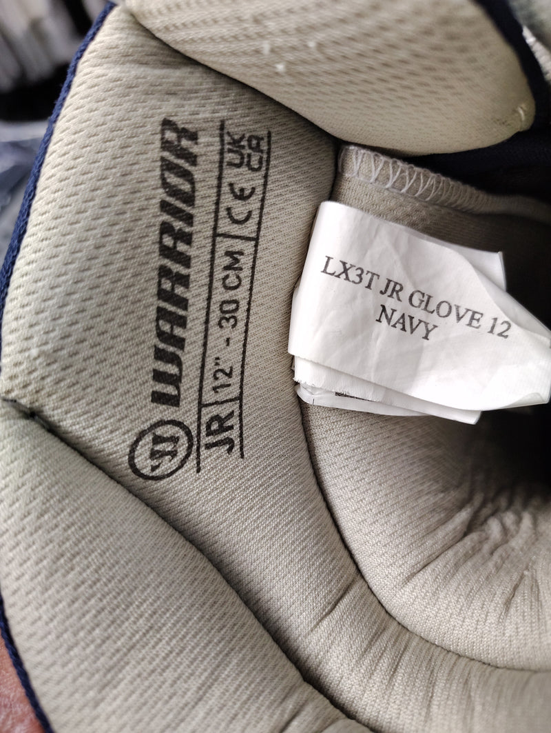 Load image into Gallery viewer, Used Warrior Alpha LX3T Hockey Gloves 12"
