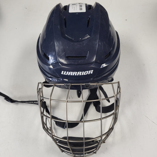 Used Warrior Alpha One Pro With Cage - Size Large