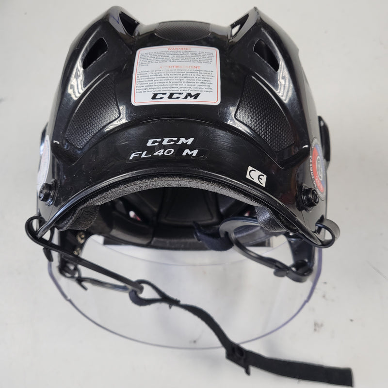 Load image into Gallery viewer, Used CCM FL40 Hockey Helmet With Visor
