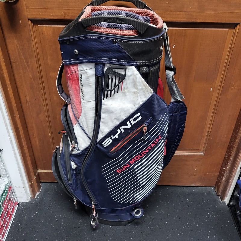 Load image into Gallery viewer, Used Sun Mountain Sync Cart Bag
