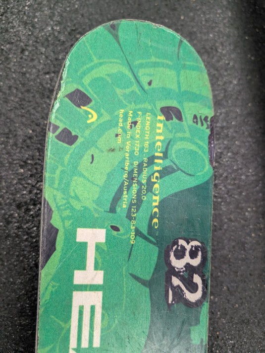 Used Head Liquidmetal Monster 182cm Downhill Skis W/Bindings