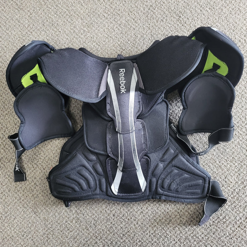Load image into Gallery viewer, Used Reebok KFS 9k Hockey Shoulder Pads
