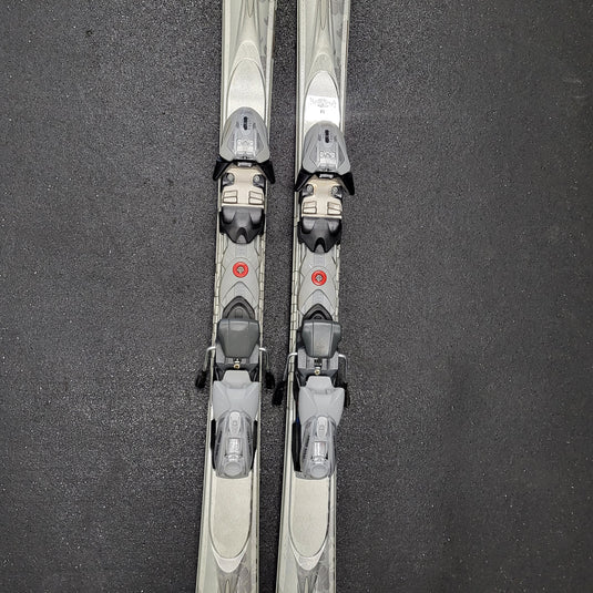 Used K2 160cm True Luv T:Nine Women's Skis W/Bindings