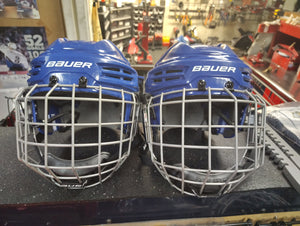 Used Bauer IMS 5.0 Small Hockey Helmet Blue