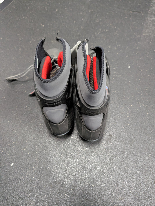 Rossignol X-s 1000 Black Adult Size Specific 10.5 Used Cross Country Boots