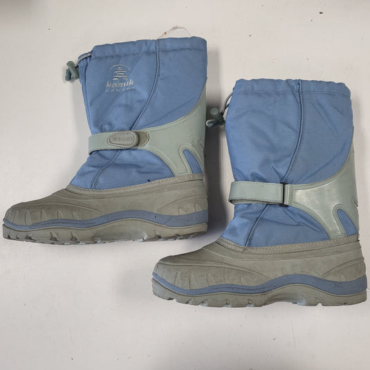 Used kamik Canada Blue/Grey Womens Size Specific 5 Boots