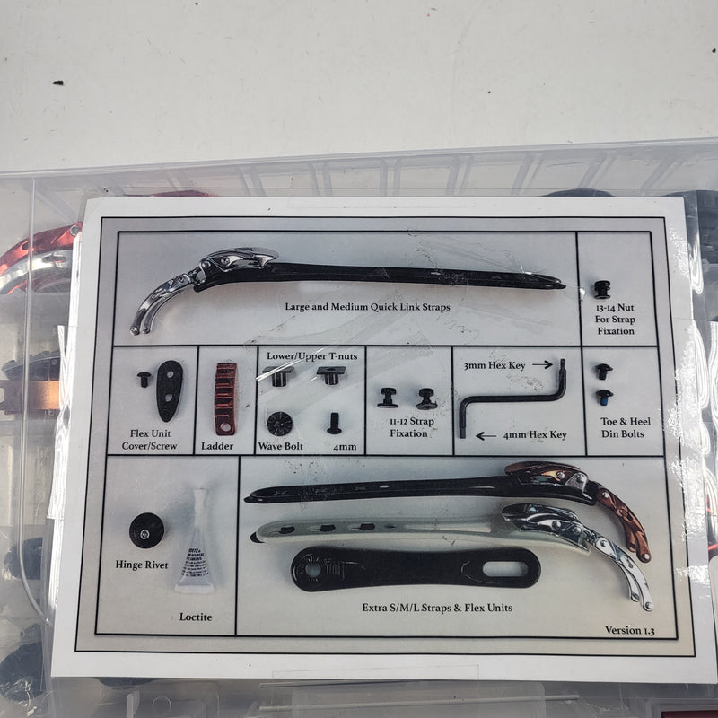 Load image into Gallery viewer, Ski Boot Straping and Binding Spare Parts
