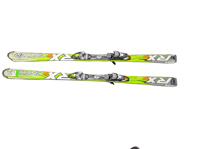 Load image into Gallery viewer, Used Fischer RX9 175cm Downhill Skis W/Bindings
