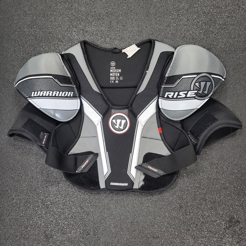 Load image into Gallery viewer, Used Warrior Rise Hockey Shoulder Pads - Size: SR Medium
