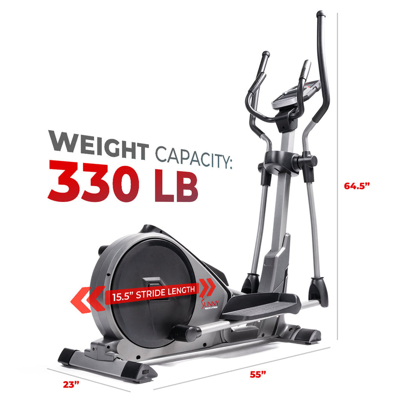 Load image into Gallery viewer, Slightly Used Sunny Pre-Programmed Elliptical Magnetic Trainer Machine
