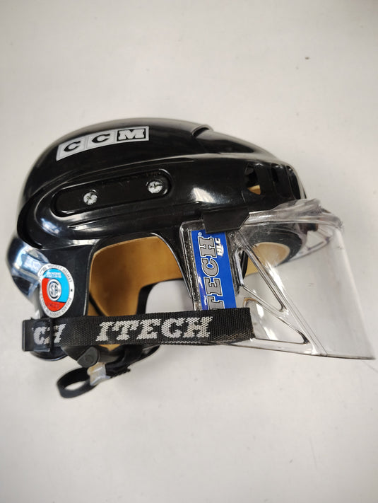 Used CCM 892 Hockey Helmet With Visor - Size: Large
