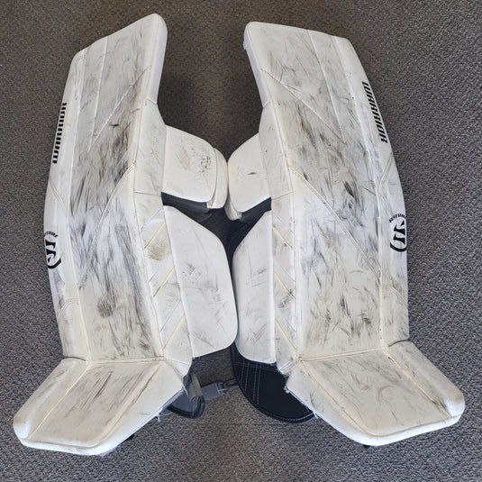 Used Warrior Ritual RG6 JR Hockey Goalie Leg Pads 30+1