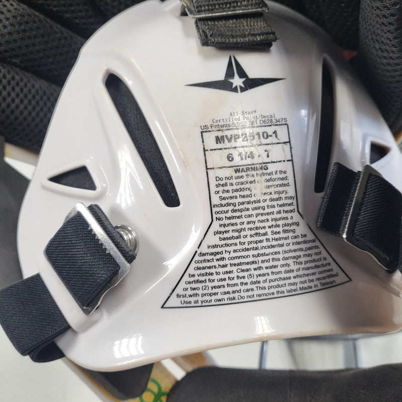Load image into Gallery viewer, Used All-Star System 7 Catchers Helmet MVP2500/MVP2510 Series I-Bar Vision Cage
