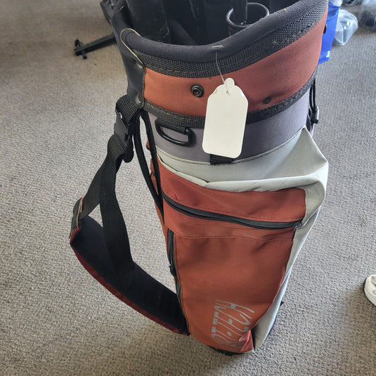 Used Golf set w/Bag Misc. spalding irons w/T driver and misc. Woods
