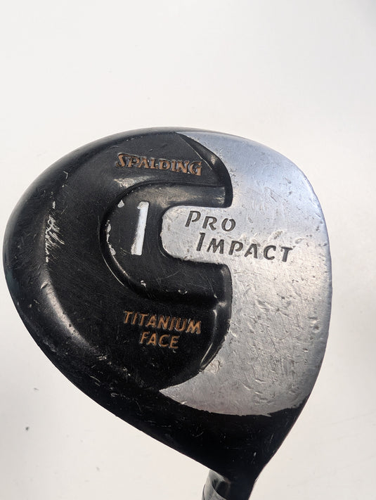 Used RH Spalding Pro Impact Titanium Face 1 Wood