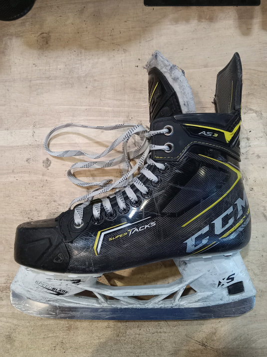 Used CCM Super Tacks AS3 Sr. 7.5 EE Hockey Skates