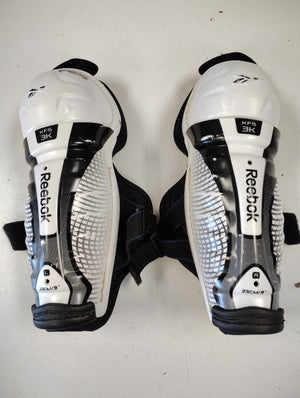 Used Reebok KFS 3K Hockey Shin Guards - Size: 9"