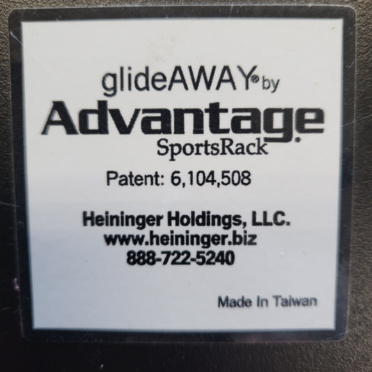 Used Advanced Sports Rack Glideaway