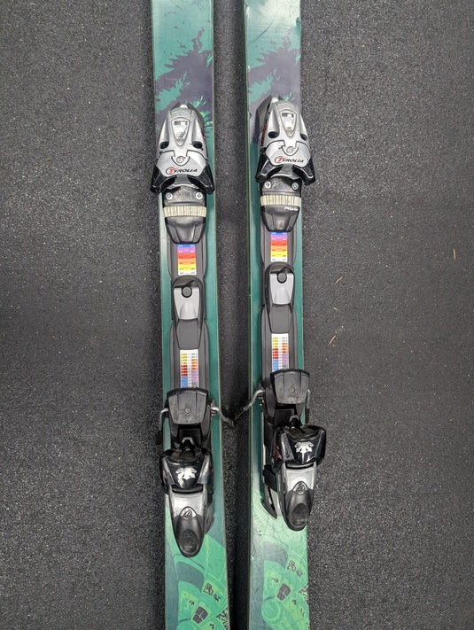 Used Head Liquidmetal Monster 182cm Downhill Skis W/Bindings