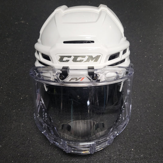 Used CCM Super Tacks X Hockey Helmet - Size: Large