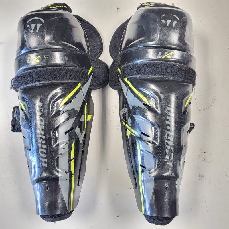 Load image into Gallery viewer, Used Warrior Alpha LX 30 Shin Guards - Size: 11"
