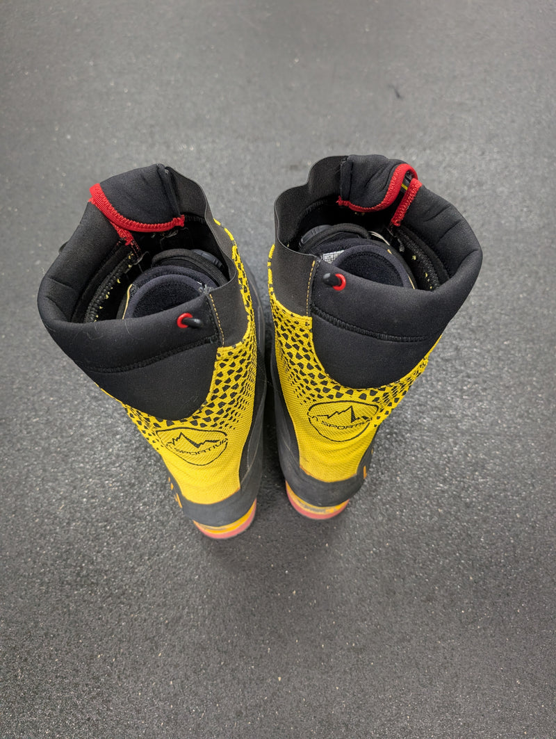 Load image into Gallery viewer, Lightly Used LA Sportiva G2 Mountaineering Boots Size 12.5
