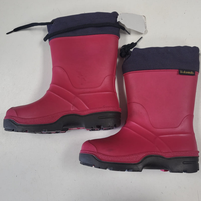 Load image into Gallery viewer, Used kamik Pink Youth Size Specific 13 Boots
