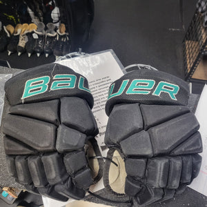Used Bauer Vaper Elite Tacoma Rockets Hockey Gloves 10" - 25cm