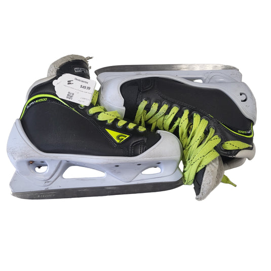 Used Graf G4500 Size 7R Hockey Goalie Skates