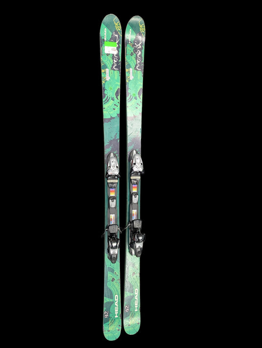 Used Head Liquidmetal Monster 182cm Downhill Skis W/Bindings