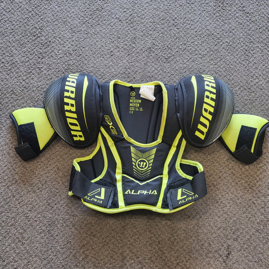 Used Warrior QX5 Junior Medium Shoulder Pads