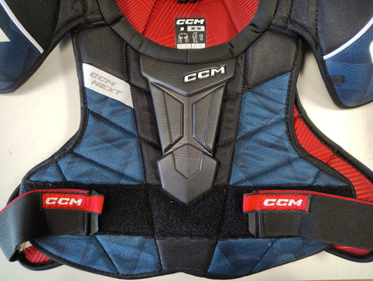 Used CCM Next Hockey Shoulder Pads SR M-M