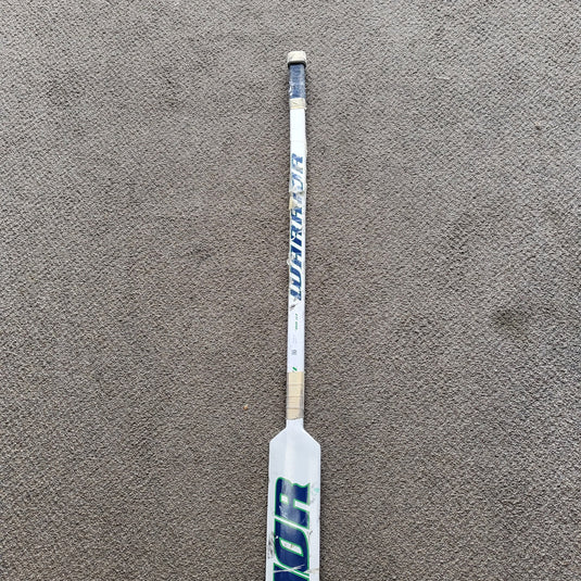 Broken Full Right Warrior Swagger Pro ST Logan Flodell Pro-Stock Hockey Goalie Stick