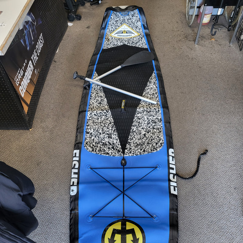 Load image into Gallery viewer, Used Fisher Boards Paddle Board W/Backpack
