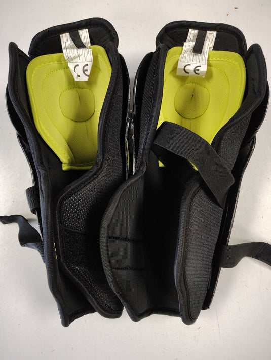 Used Warrior Alpha DX5 Hockey Shin Guards - Size: 10"