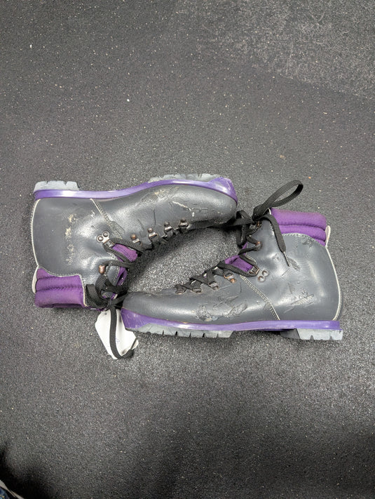 Used Alpina NNN BC 1000 Grey/Purple Cross Country Boots Size 44