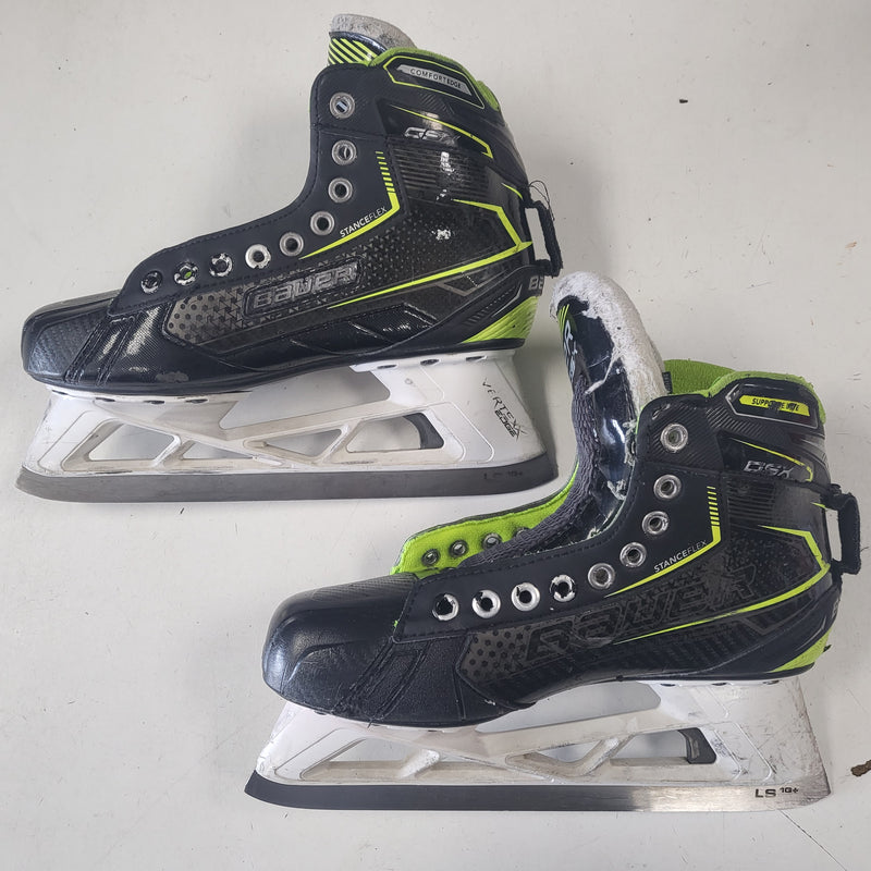 Load image into Gallery viewer, Used Bauer GSX Stance Flex Goalie Hockey Skates Size 6
