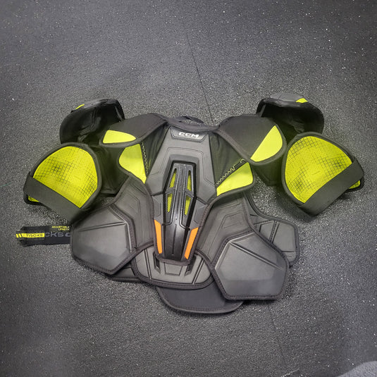 Used CCM Tacks XF JR. LG. Shoulder Pads