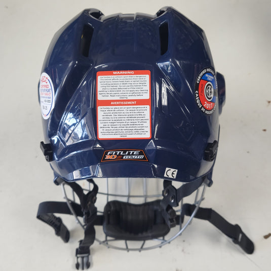 Used CCM FitLite 3DS Hockey Helmet