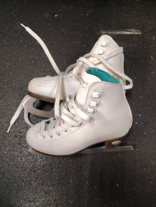 Used Riedell Opal Figure Skates Size 2
