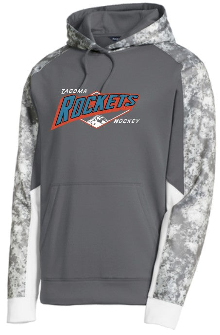 Tacoma Rockets Fleece Pullover Hooded Sweatshirt