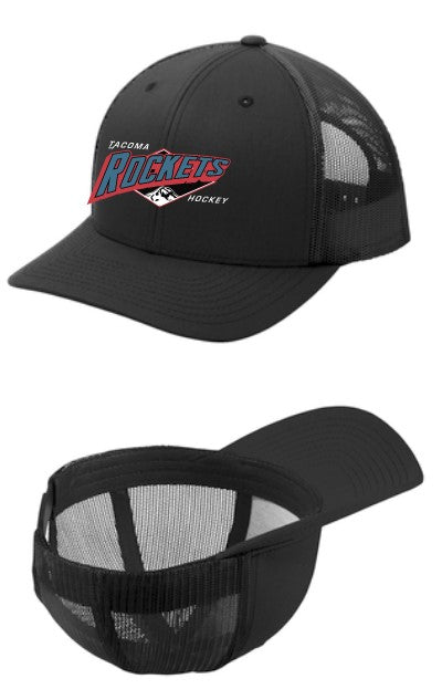 Load image into Gallery viewer, Tacoma Rockets Mountain Logo Snapback Trucker Cap
