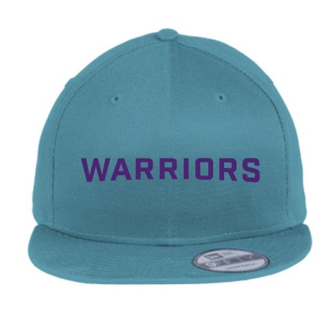 Warriors Lacross Flatbill Snapback Cap