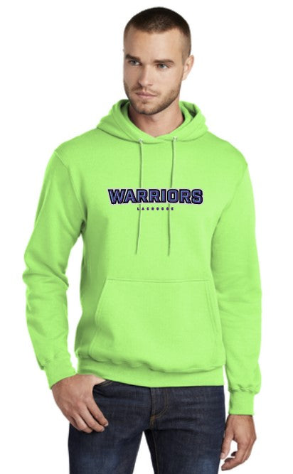 Warriors Lacrosse Cotton/Poly Adult Hoodie