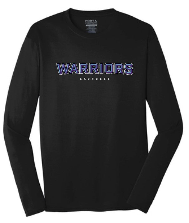 Load image into Gallery viewer, Warriors Lacrosse Long Sleeve Performance Tee
